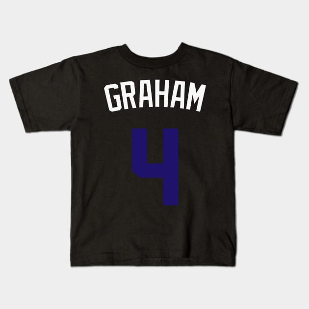 Devonte Graham Kids T-Shirt by telutiga